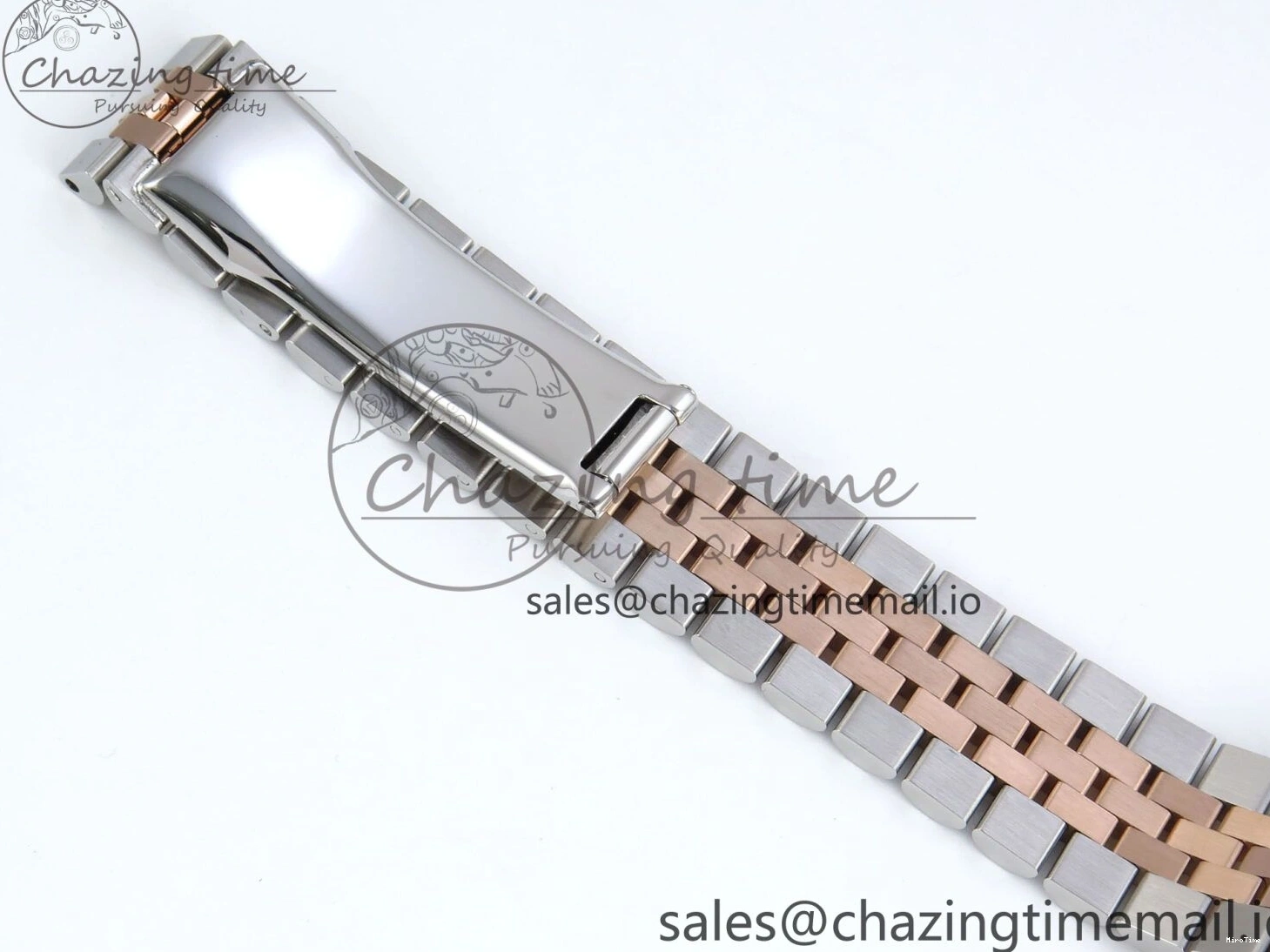 MiroTime 0102 QuickDry DateJust 31 278271 ARF 1:1 Best Edition 904L Steel White MOP Diamonds Dial on SS RG Jubilee Bracelet ETA 517